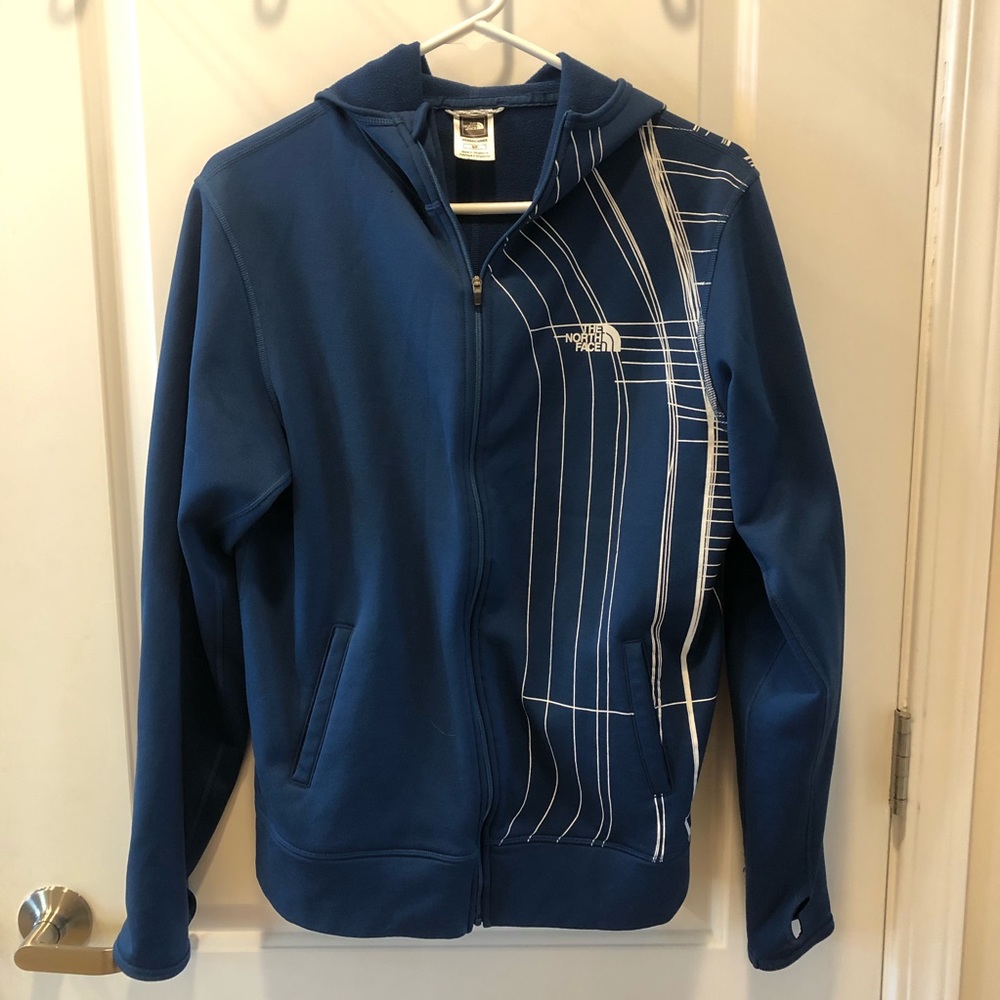 North Face hooded fleece jacket